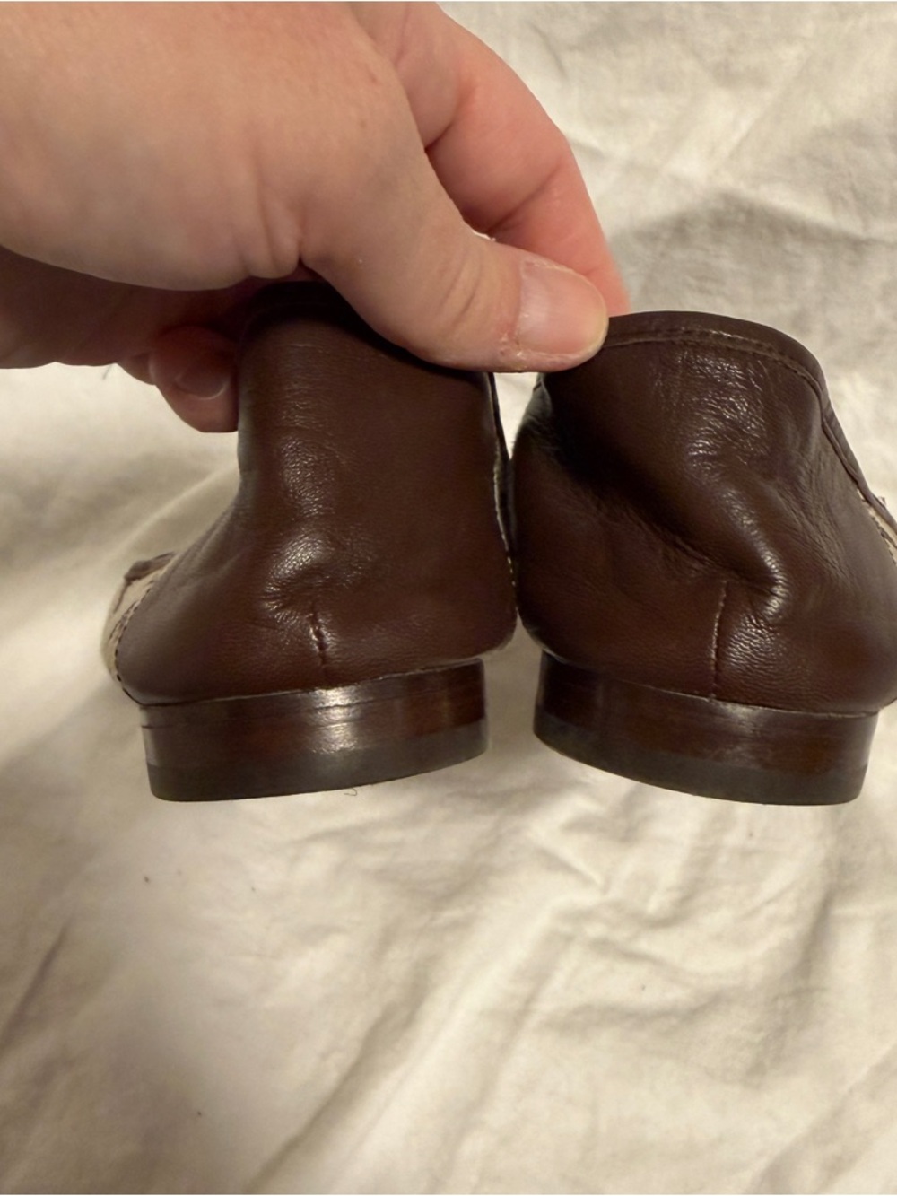 Coach Hanna Loafers Brown Signature Jacquard Pattern Womens 10 - Picture 3 of 5